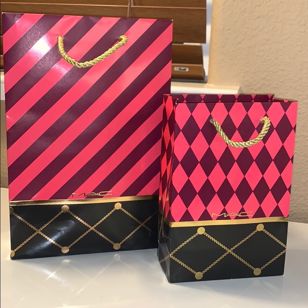 MAC Nutcracker Sweet shopping bags